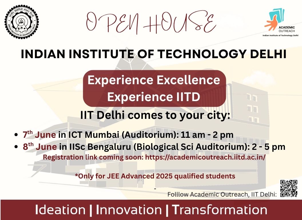 Open House - IIT Delhi Comes to Your City